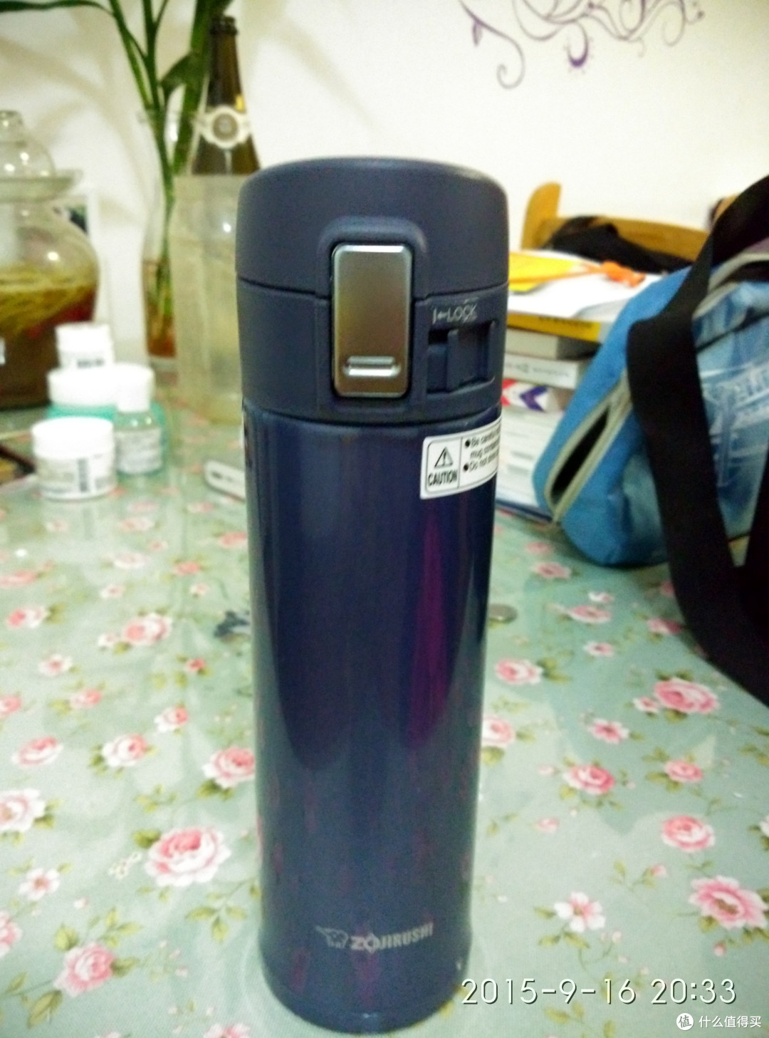 美亚直邮 ZOJIRUSHI 象印 SM-KHE48AG 不锈钢保温杯 480ml