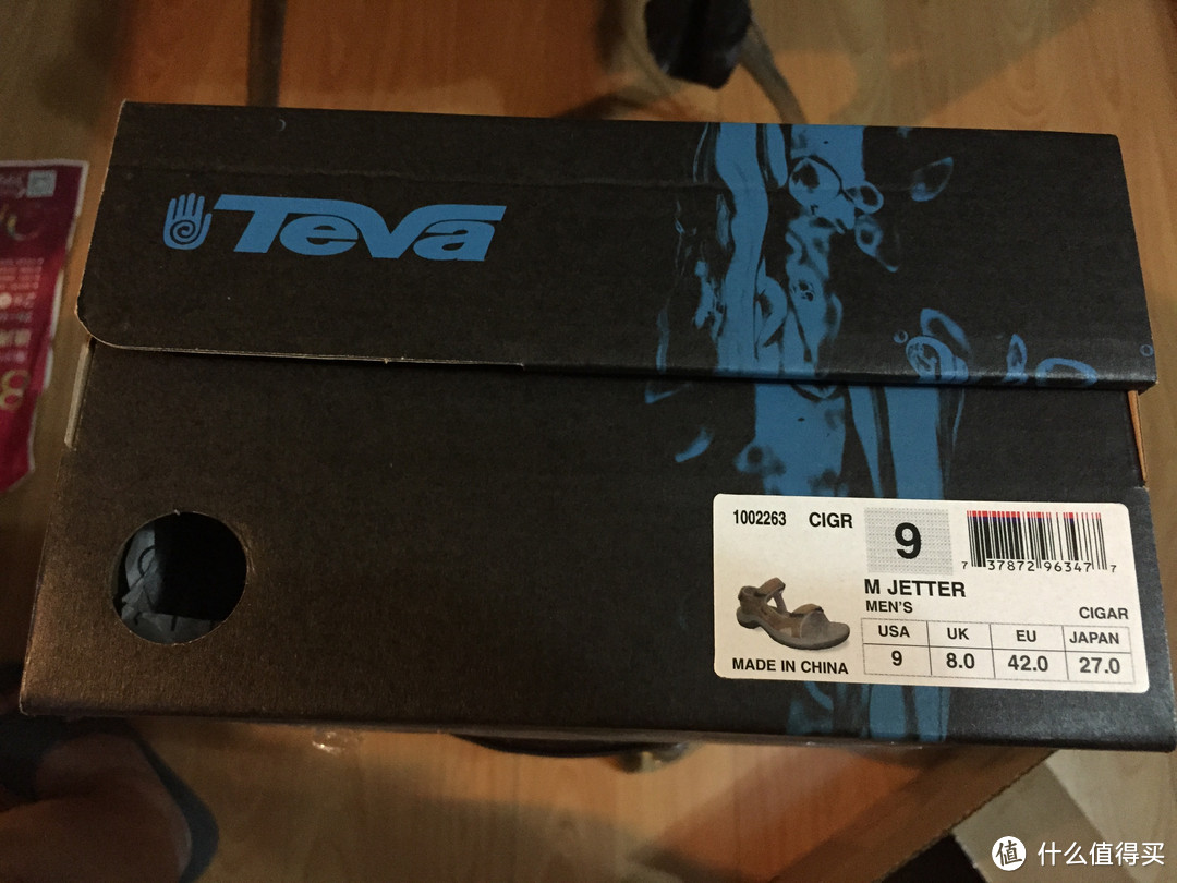 美亚直邮 Teva Jetter Sandal 男士真皮户外凉鞋