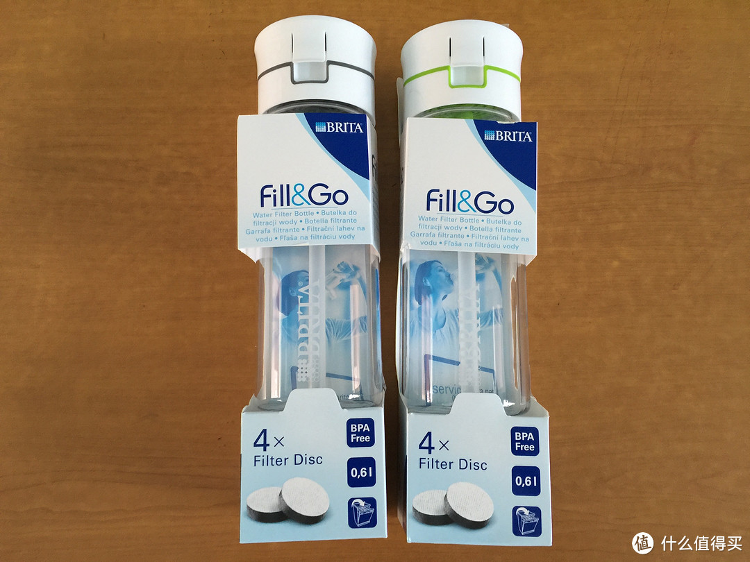 方便漂亮的 BRITA 碧然德 Fill&Go 滤水杯