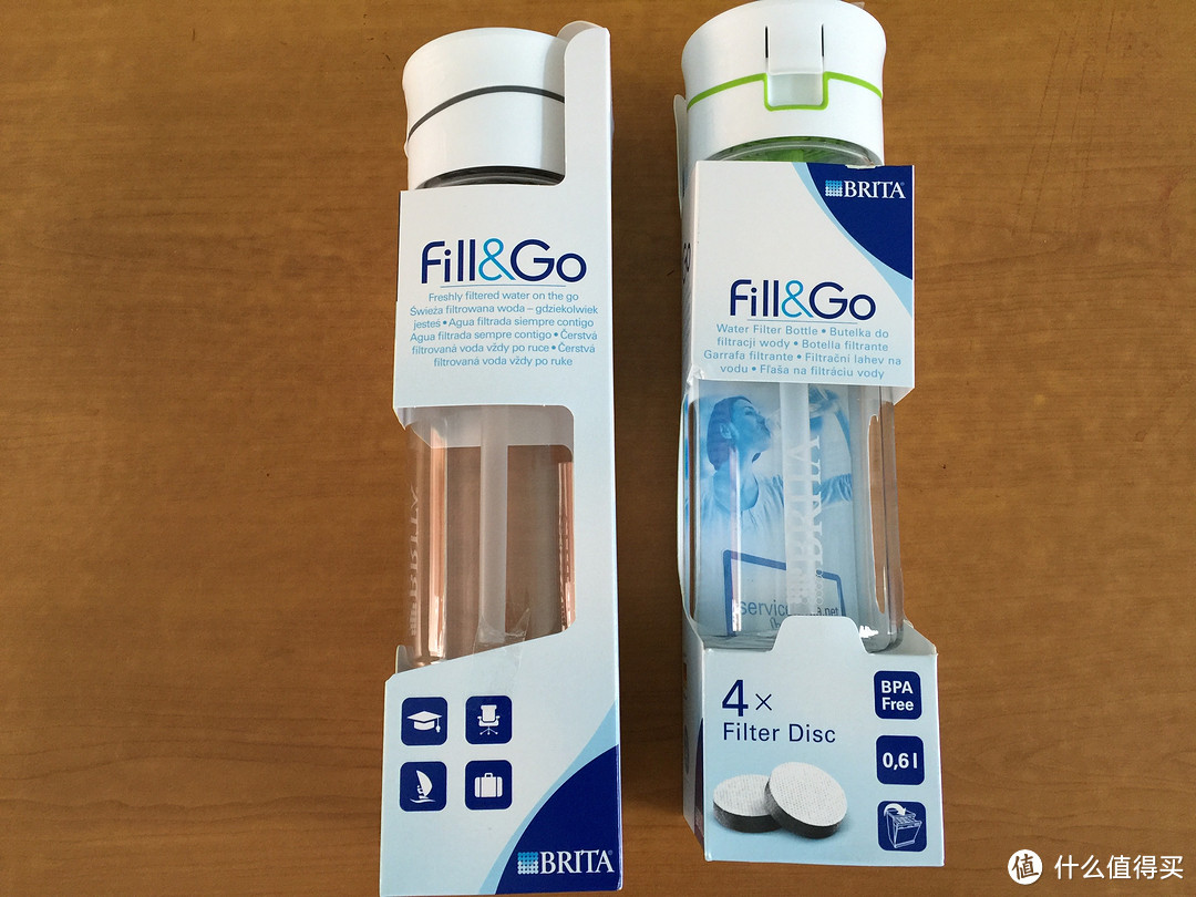 方便漂亮的 BRITA 碧然德 Fill&Go 滤水杯