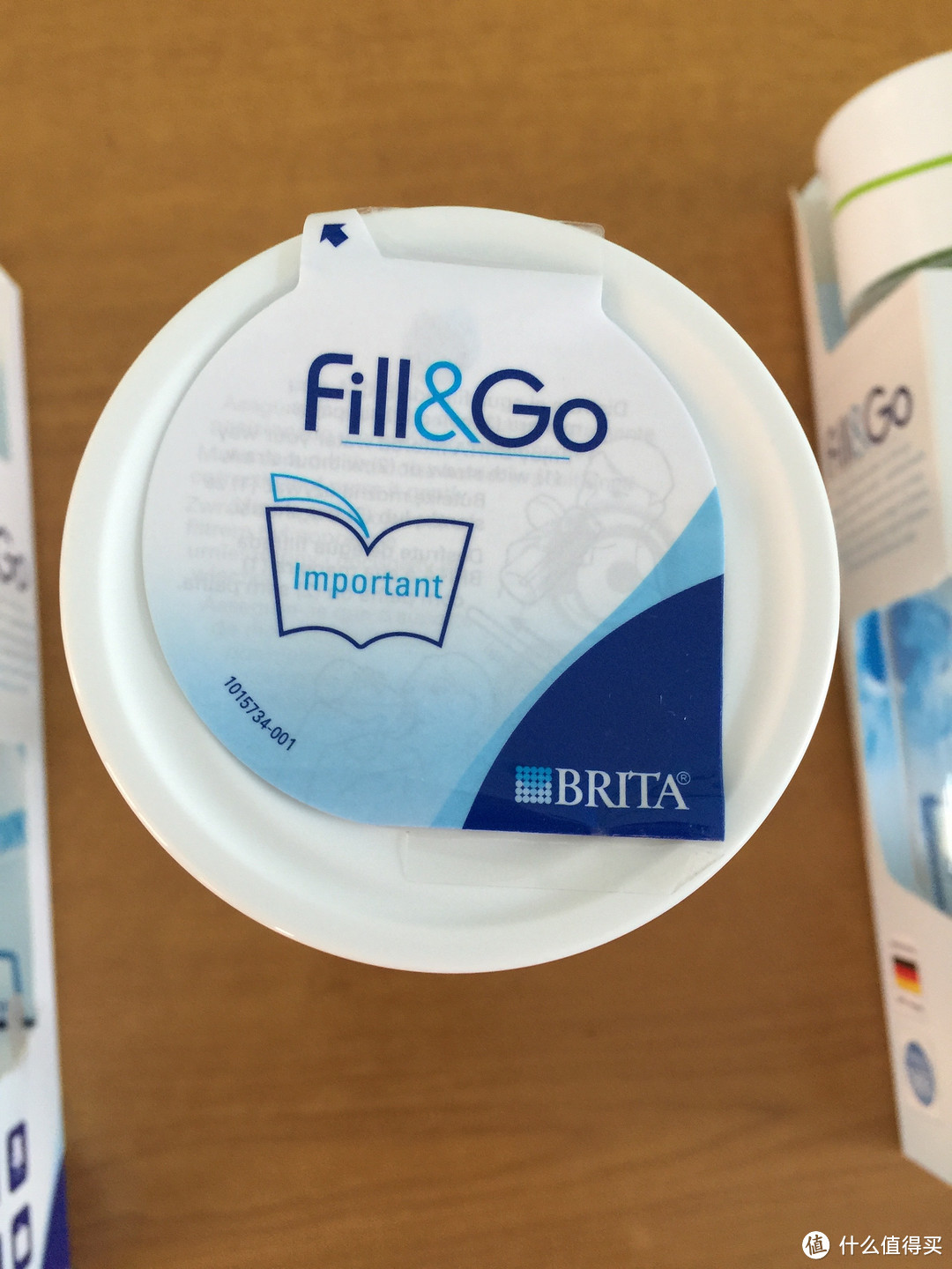 方便漂亮的 BRITA 碧然德 Fill&Go 滤水杯