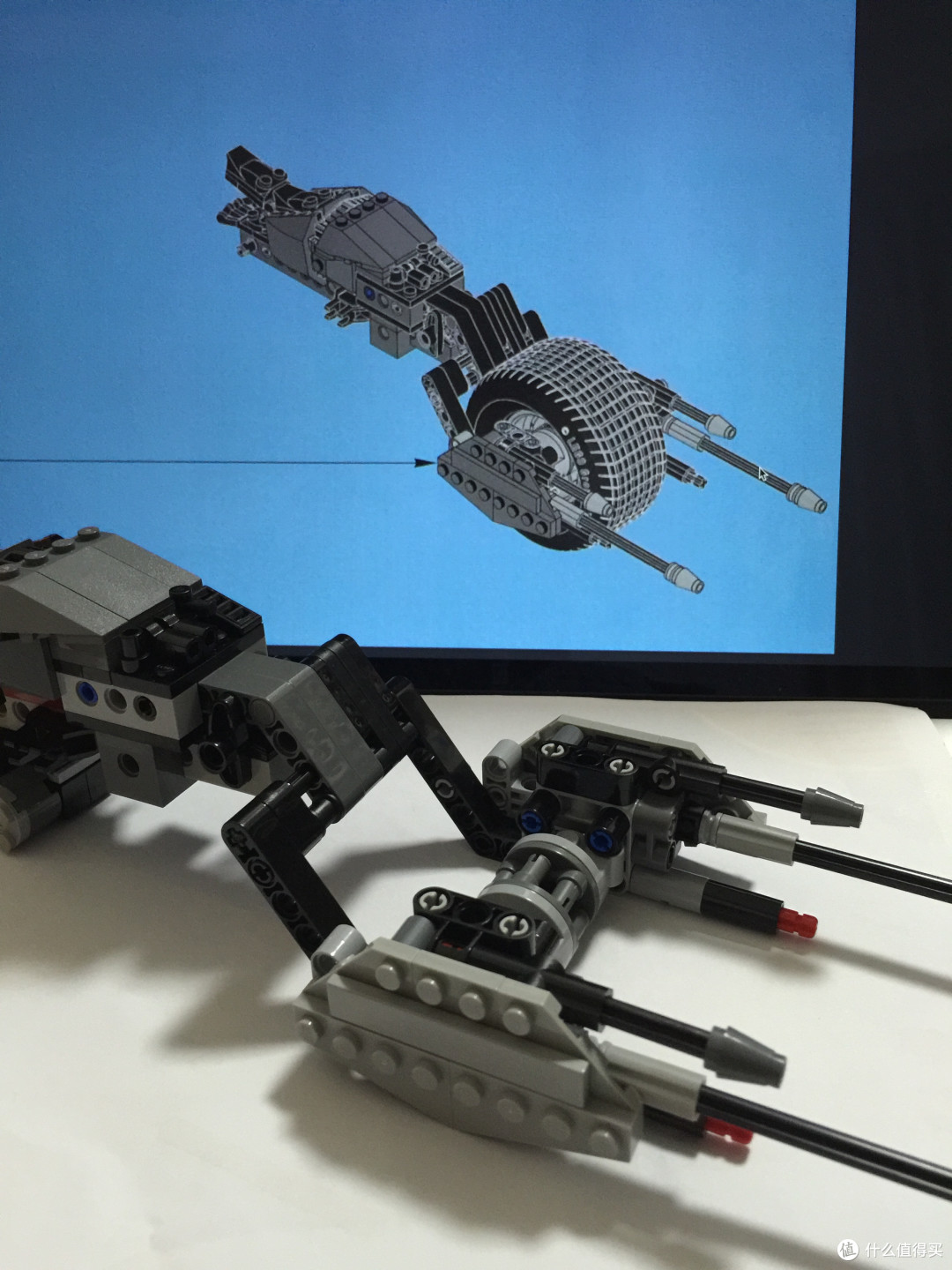 lego 乐高 dc comics super heroes batpod 5004590之复刻_拼插积木