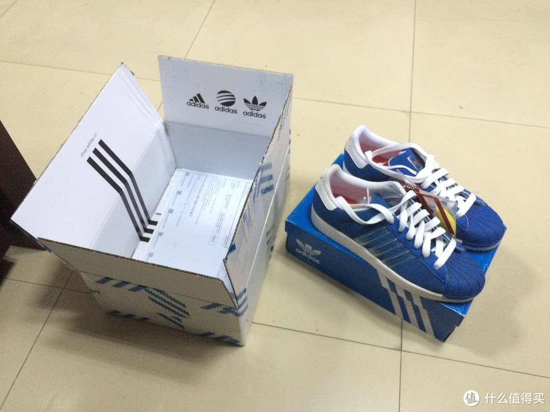 官方商城入手 adidas 阿迪达斯 superstar G43033 休闲运动鞋