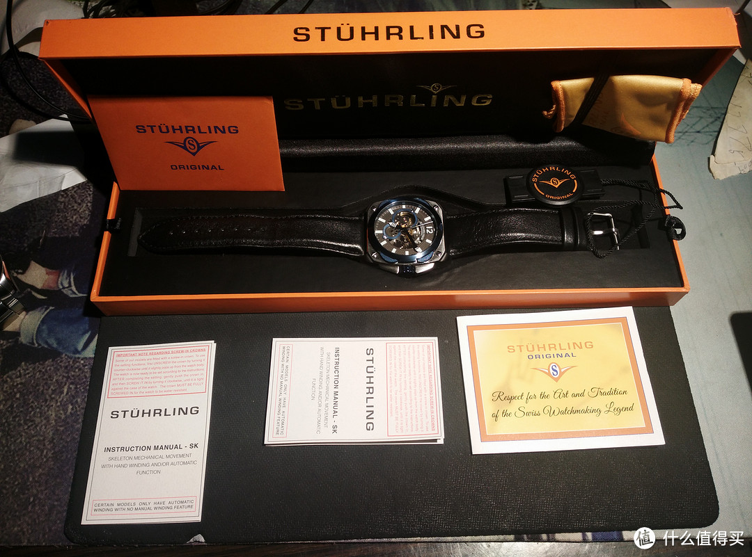 一块称职的备用表：Stuhrling Original 施图霖 Men-’s 580.02腕表