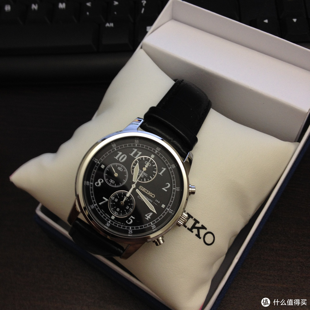 《最新话题》SEIKO 精工 Chronograph系列 SNDC33 男款时装腕表