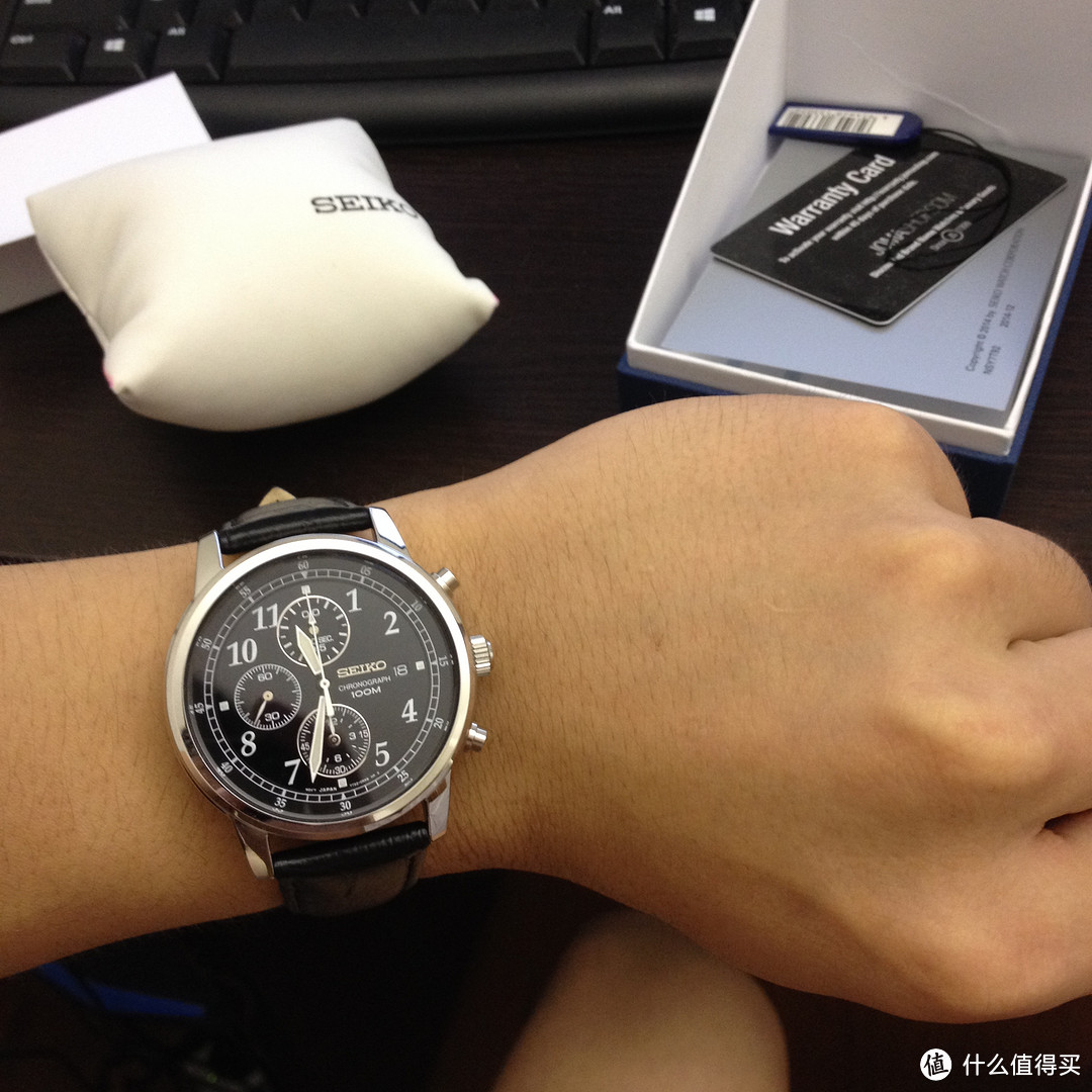 《最新话题》SEIKO 精工 Chronograph系列 SNDC33 男款时装腕表