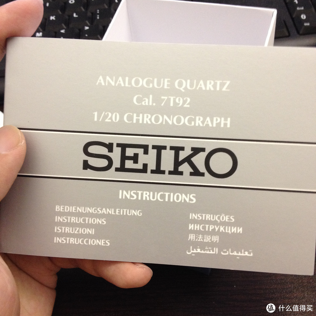 SEIKO 精工 Chronograph系列 SNDC33 男款时装腕表