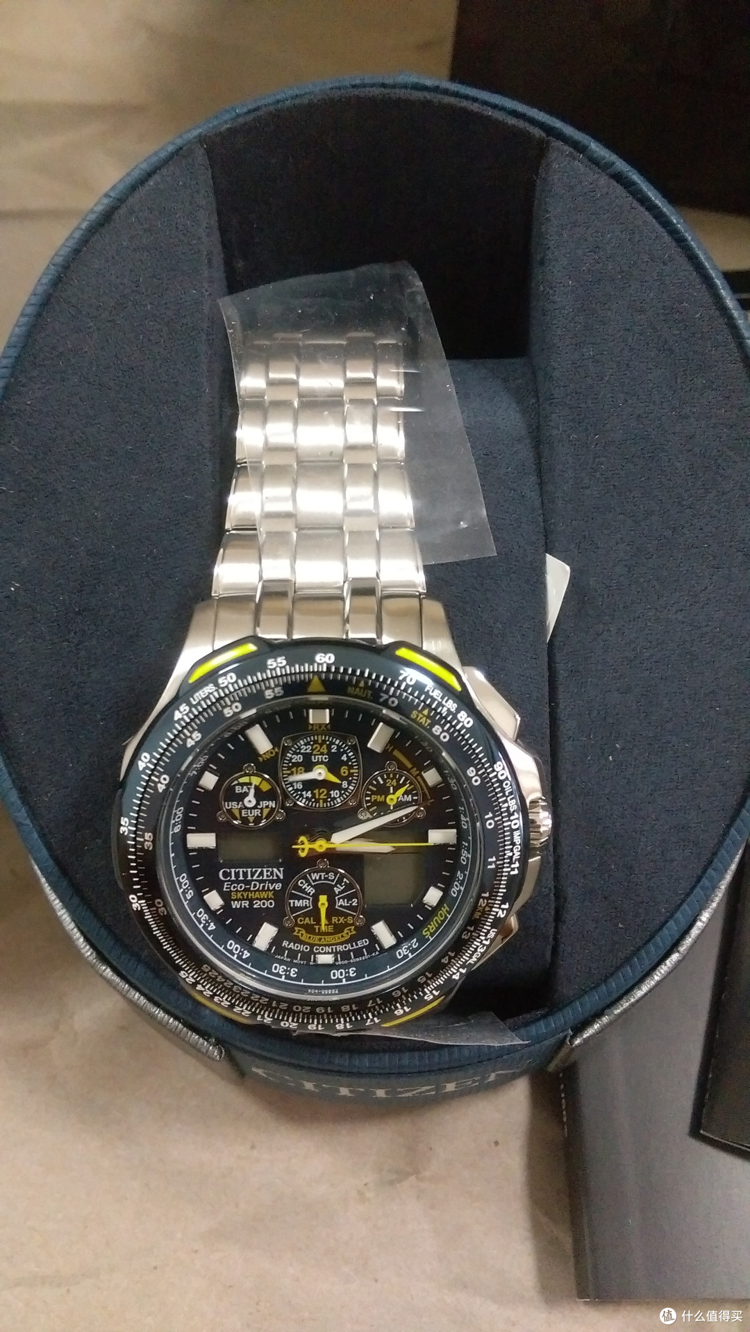 Citizen 西铁城 空中之鹰 JY0040-59L 男士光动能手表 开箱