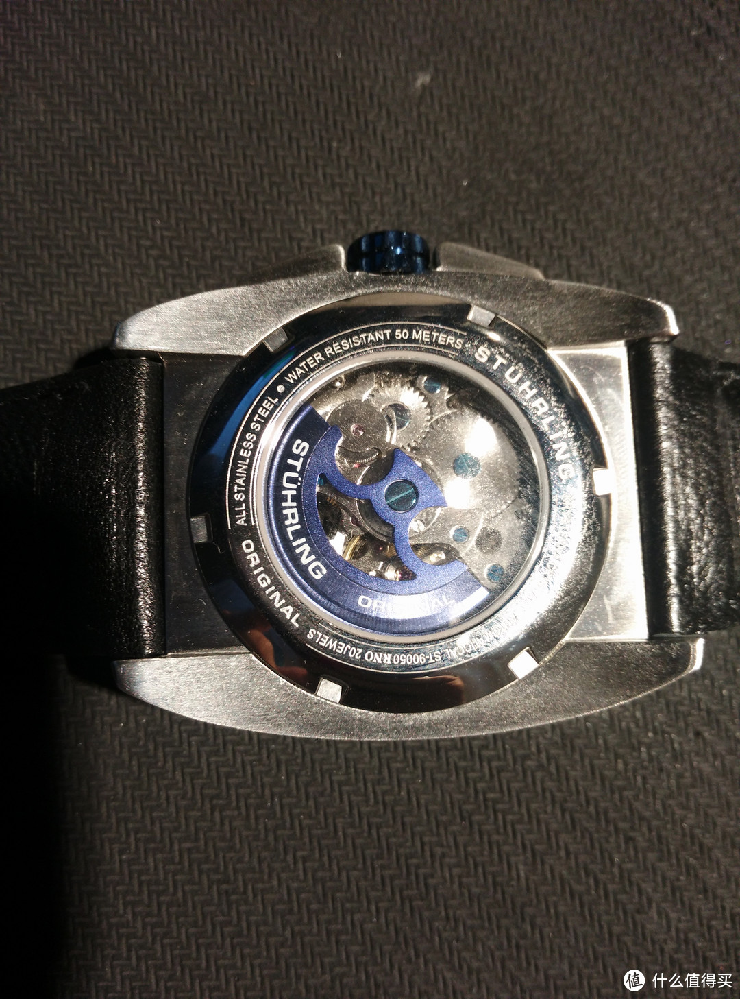 一块称职的备用表：Stuhrling Original 施图霖 Men-’s 580.02腕表