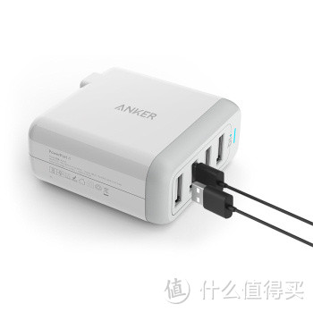 Anker PowerPort4 40W 4口USB旅行充电器开箱