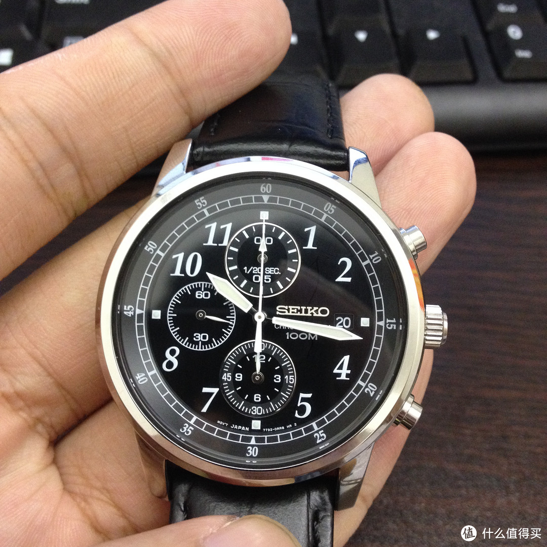 SEIKO 精工 Chronograph系列 SNDC33 男款时装腕表