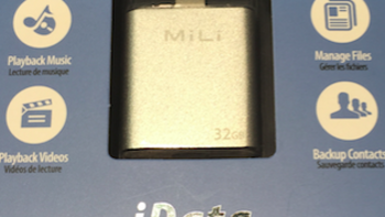 小容量iPhone的救星：MILI 米力 iData Flash Drive