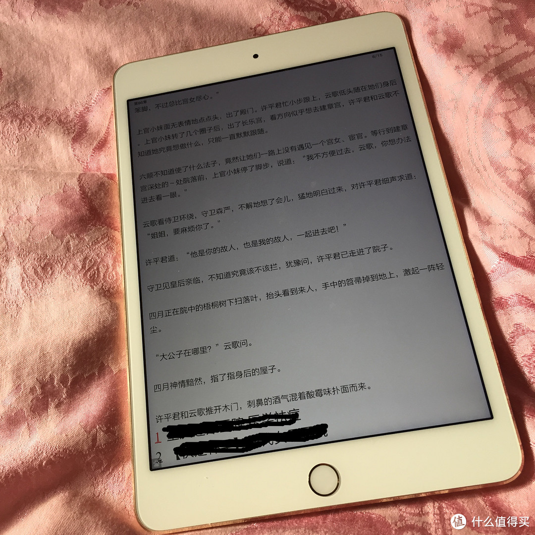 泪流满面，终于成为2G内存：土豪金 iPad mini4 wifi版