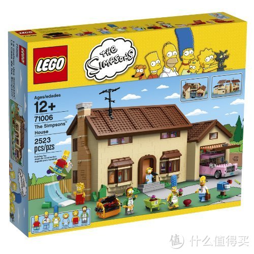 辛普森的大房子：LEGO 乐高 71006 The Simpsons House