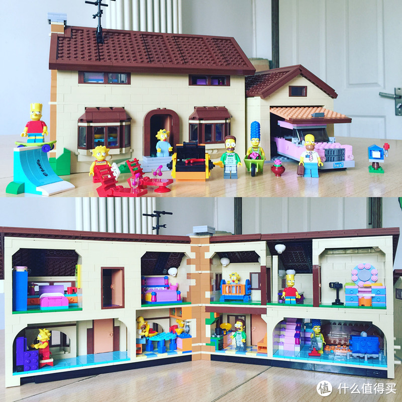 辛普森的大房子：LEGO 乐高 71006 The Simpsons House