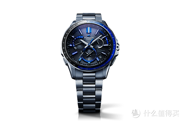 将蓝色进行到底：CASIO 卡西欧 推出 海神 OCW-G1100-1AJF 新品腕表