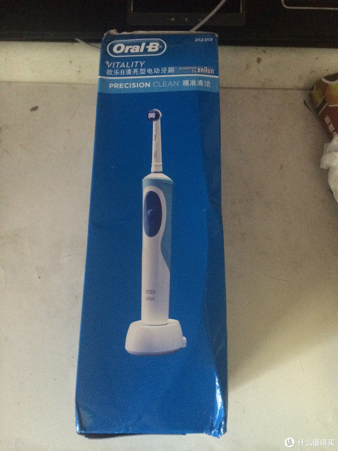 Oral-B 欧乐B D12.013 清亮型电动牙刷 开箱+简单使用感受