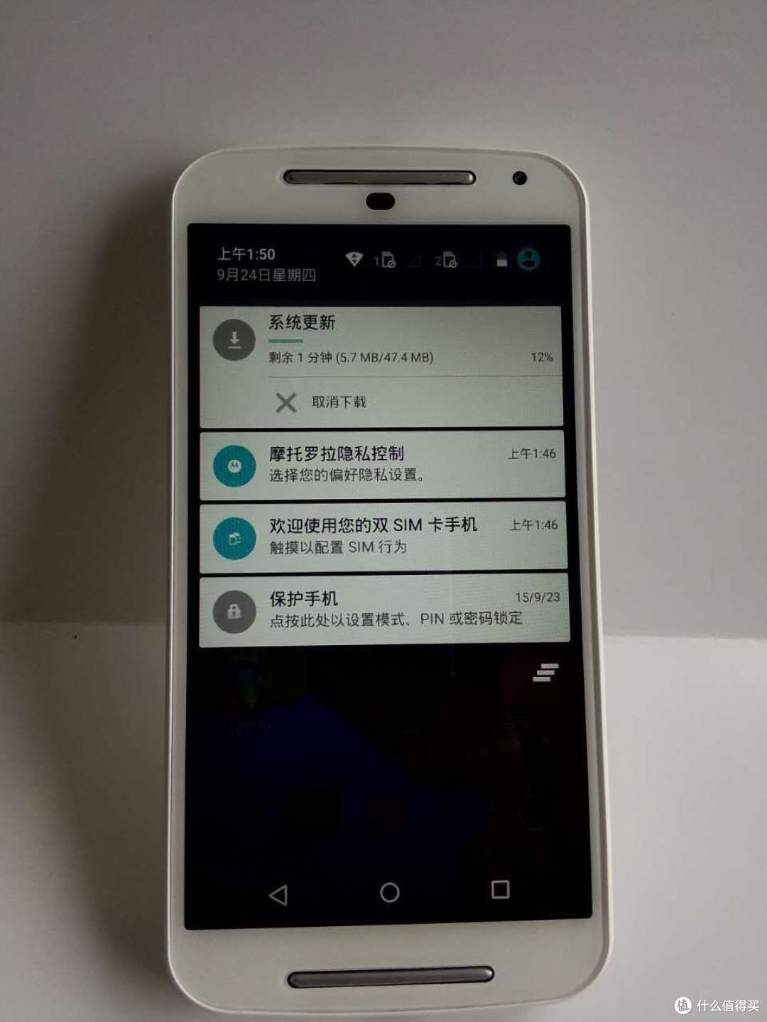 小惊喜的MOTOROLA 摩托罗拉 moto g (XT1079) 手机 开箱