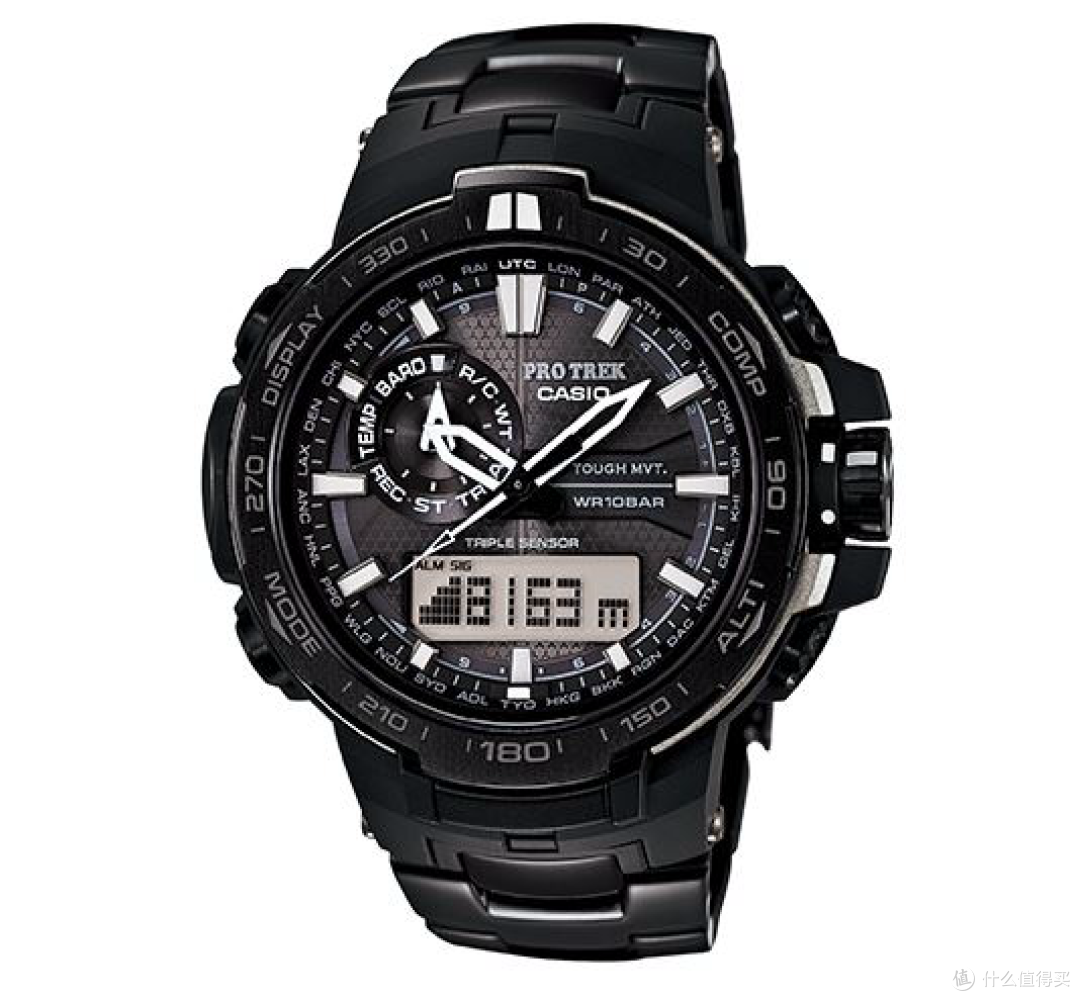 锅罩侠的新装备:Casio 卡西欧 PRW-6000YT 户外腕表