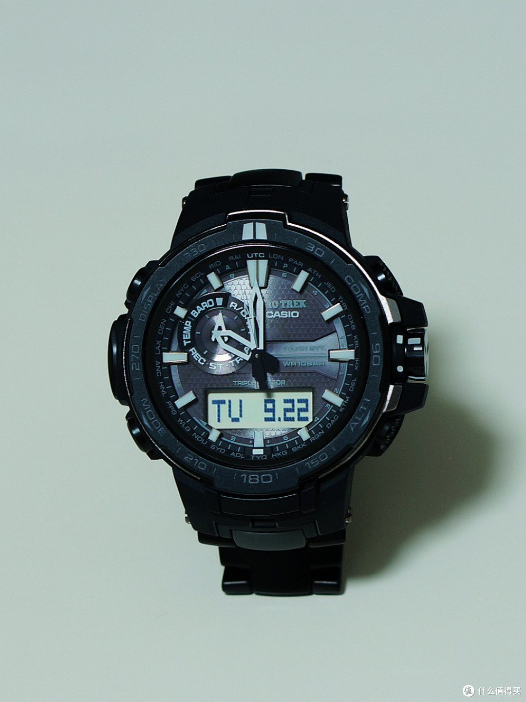 锅罩侠的新装备:Casio 卡西欧 PRW-6000YT 户外腕表
