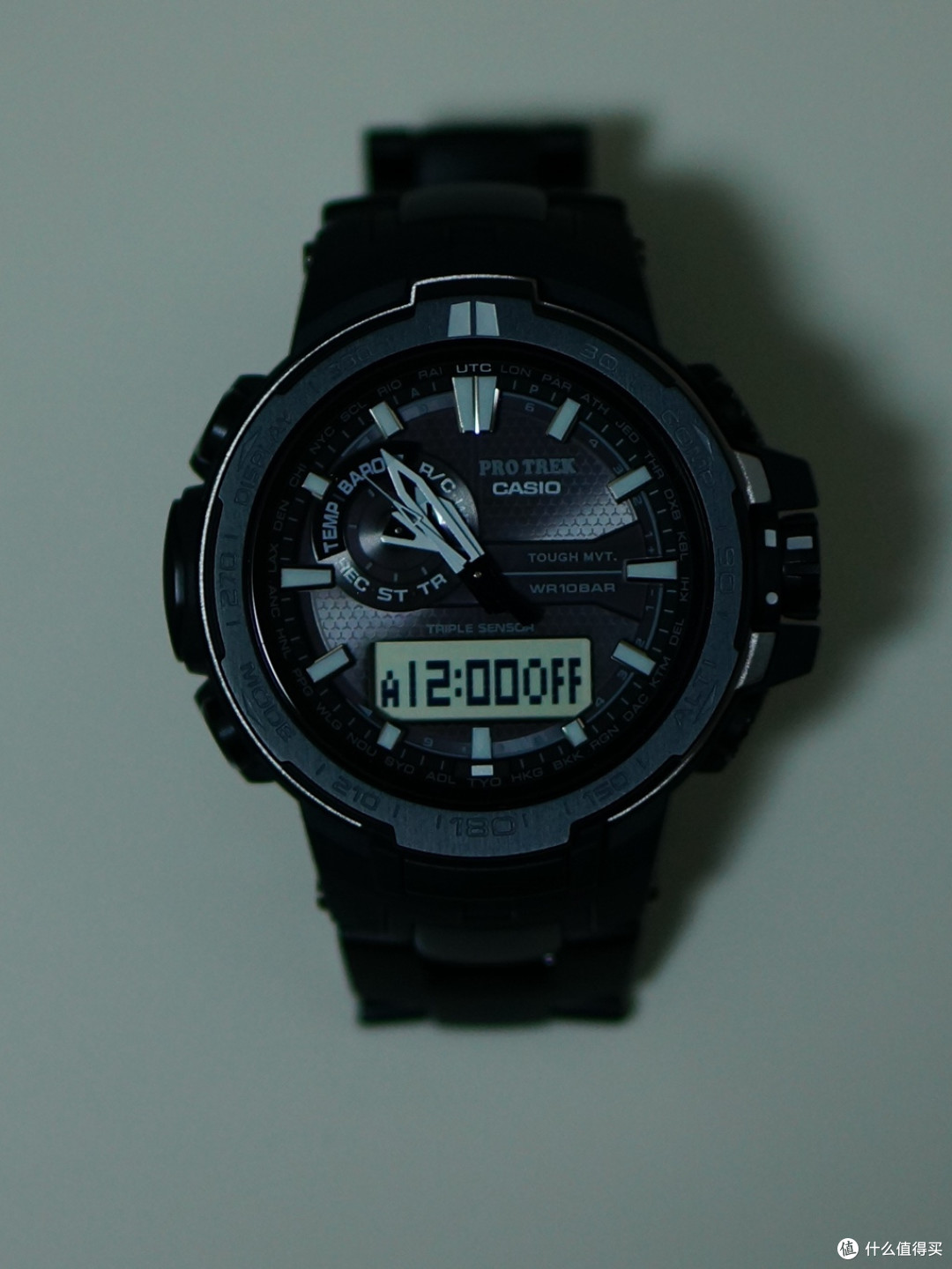 锅罩侠的新装备:Casio 卡西欧 PRW-6000YT 户外腕表
