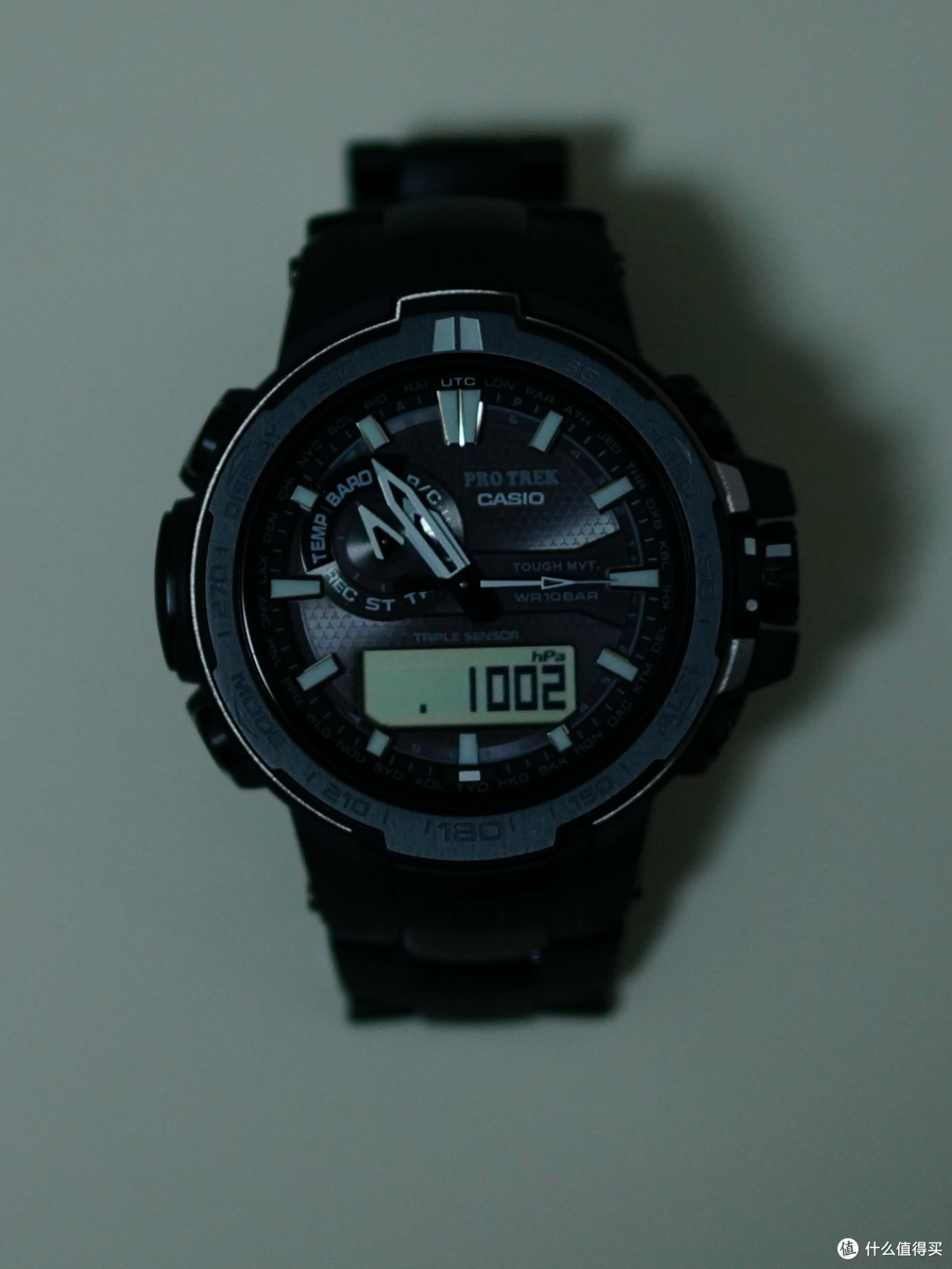 锅罩侠的新装备:Casio 卡西欧 PRW-6000YT 户外腕表