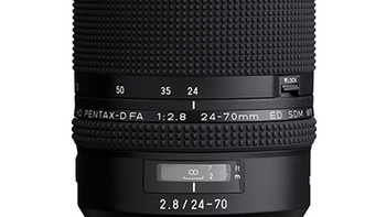 机身未至镜头先行：PENTAX 宾得 发布 FA 24-70mm f/2.8 ED SDM WR镜头