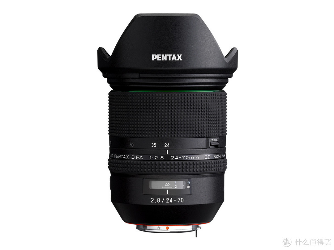 机身未至镜头先行：PENTAX 宾得 发布 FA 24-70mm f/2.8 ED SDM WR镜头