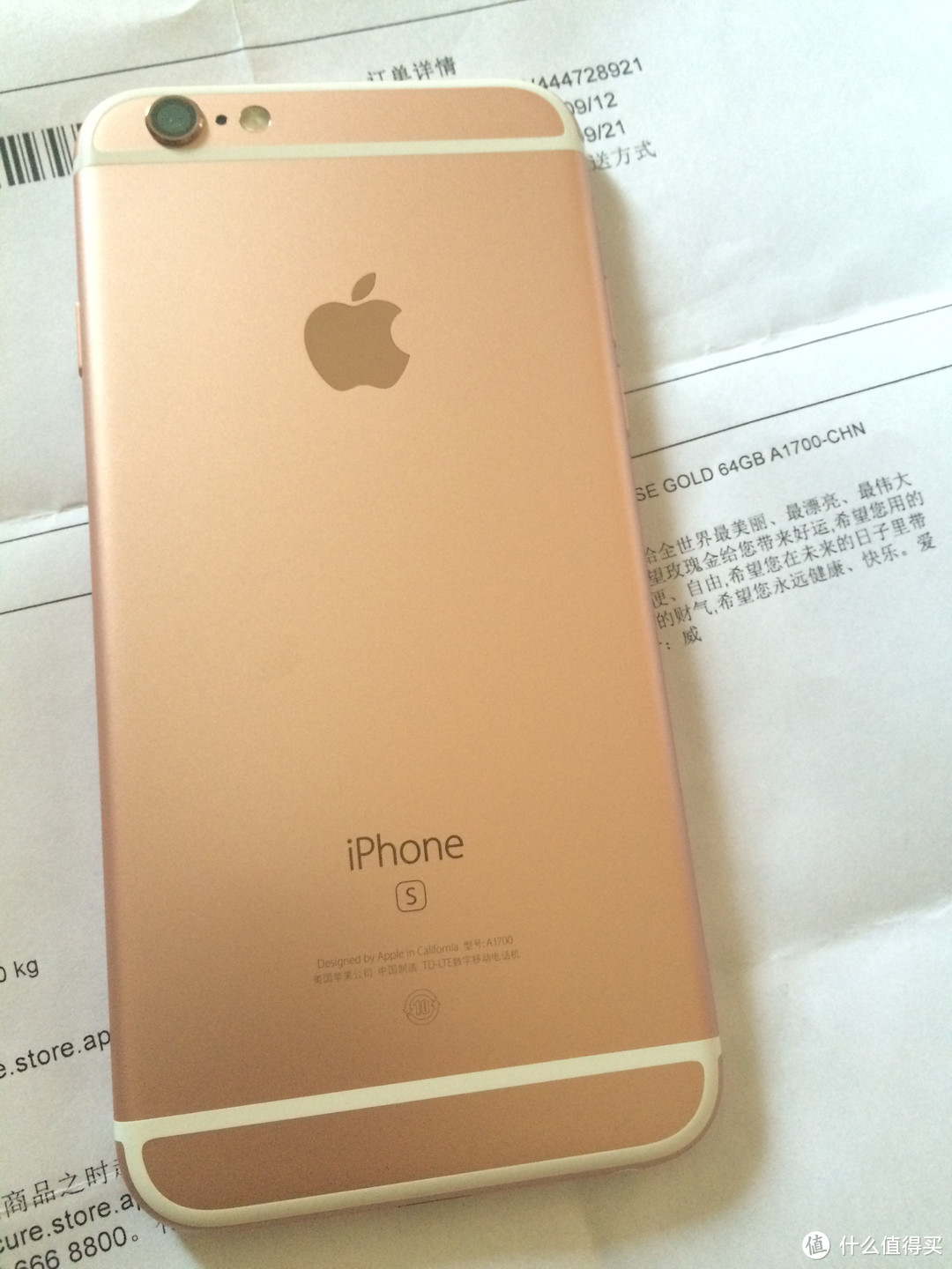 迟来的首发 迟来的幸福：玫瑰金 iPhone 6s 64G