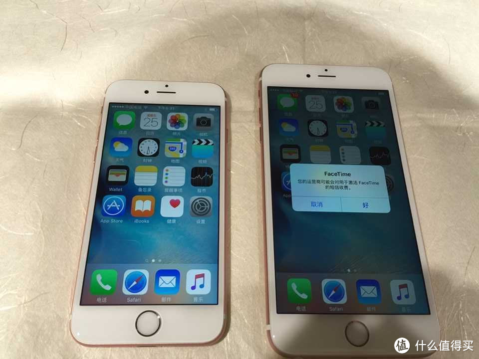 败家的iPhone 6s和iPhone 6s Plus同时到货