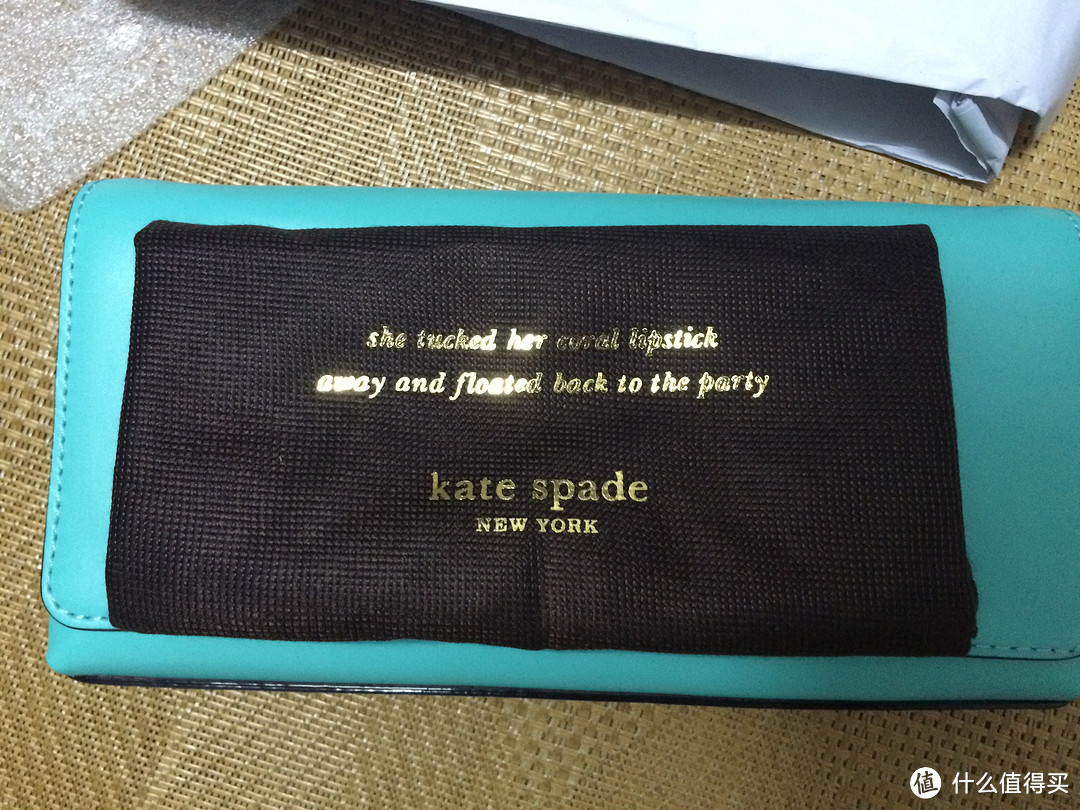 迟到的七夕礼物：Kate Spade Montford Park真皮蝴蝶结真皮手拿包