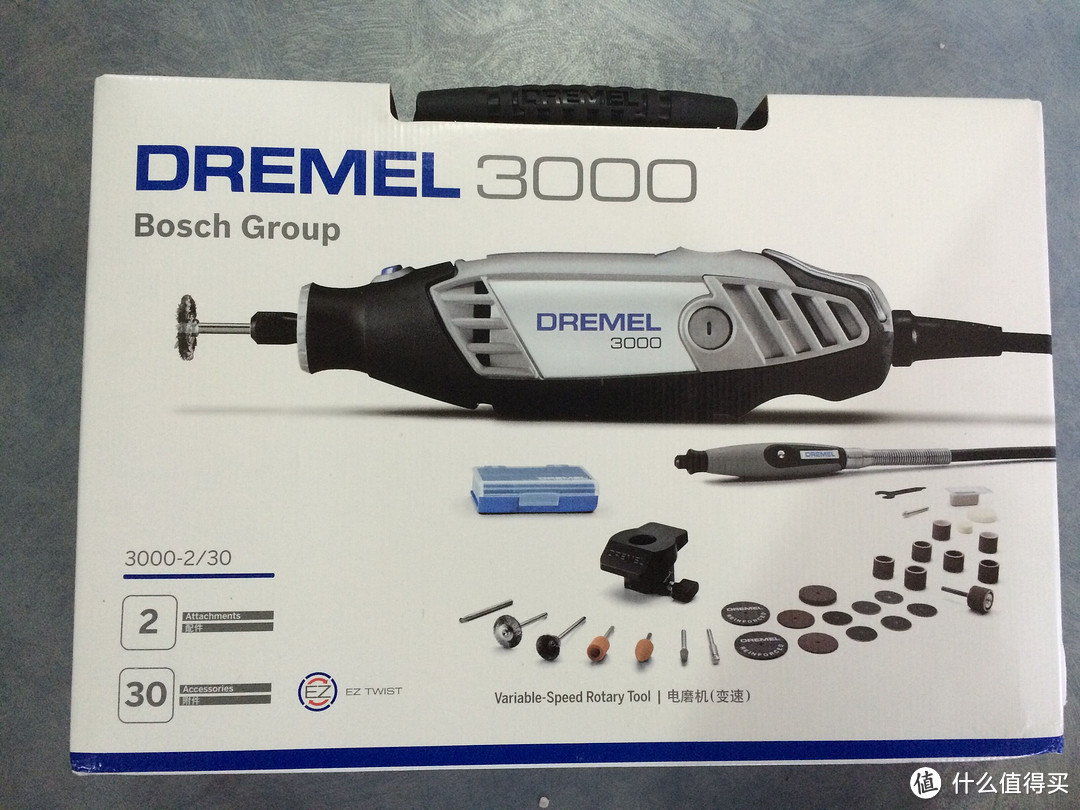 DREMEL 琢美 3000 电磨套装