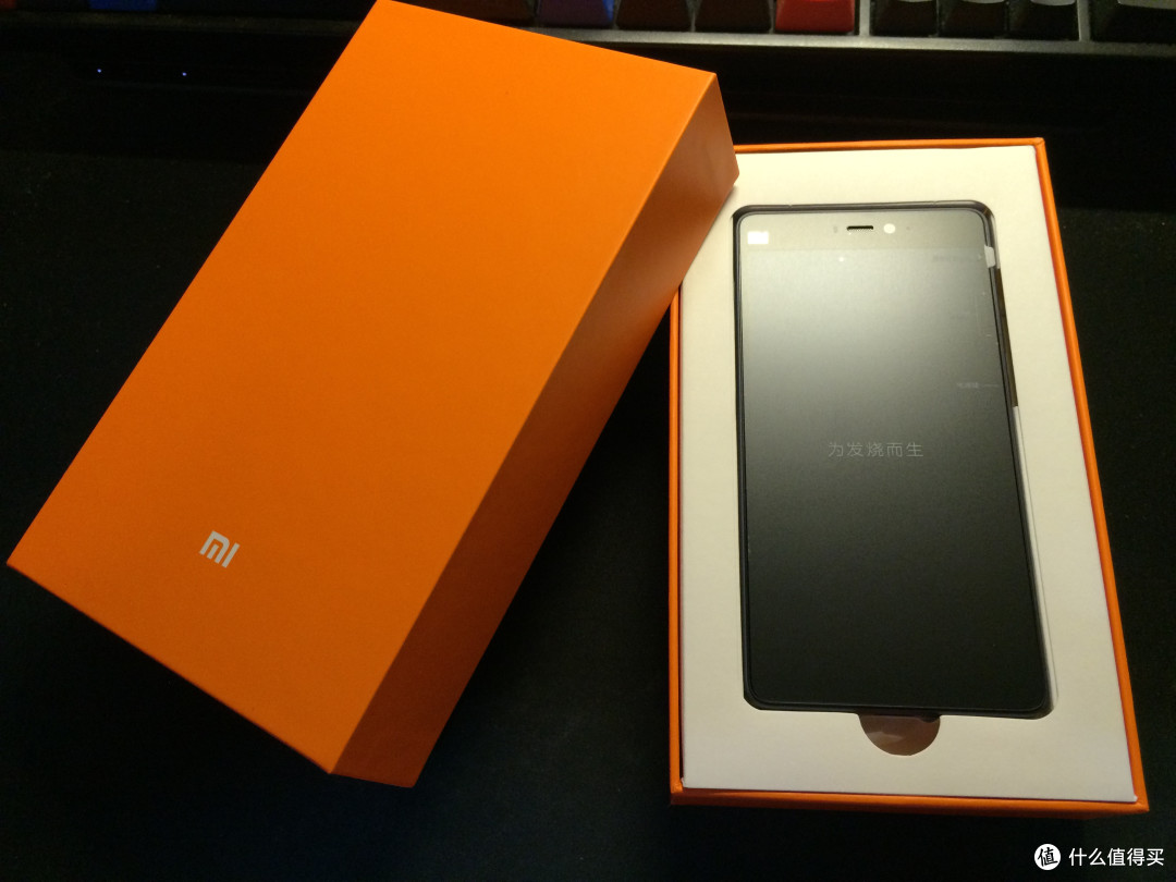 MI 小米 4c金属灰 开箱