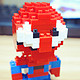  一只突如其来的廉价超级英雄：LOZ 小颗粒积木 蜘蛛侠　