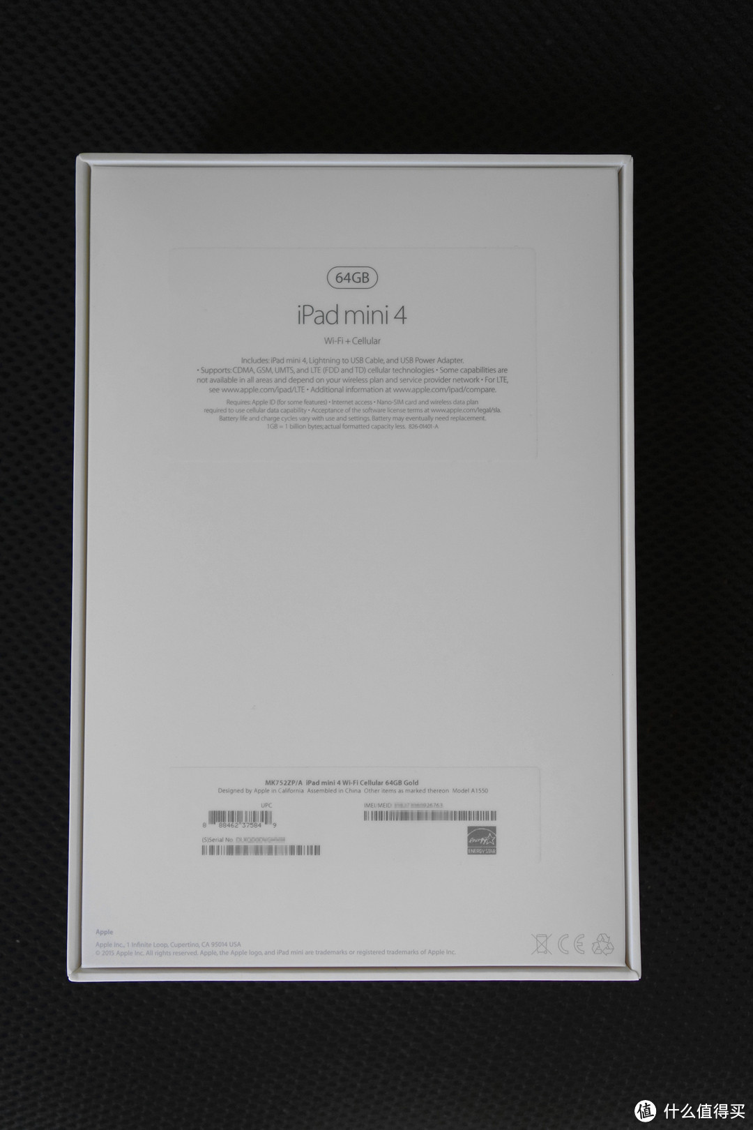 迟来的开箱：港行4G版iPad mini4
