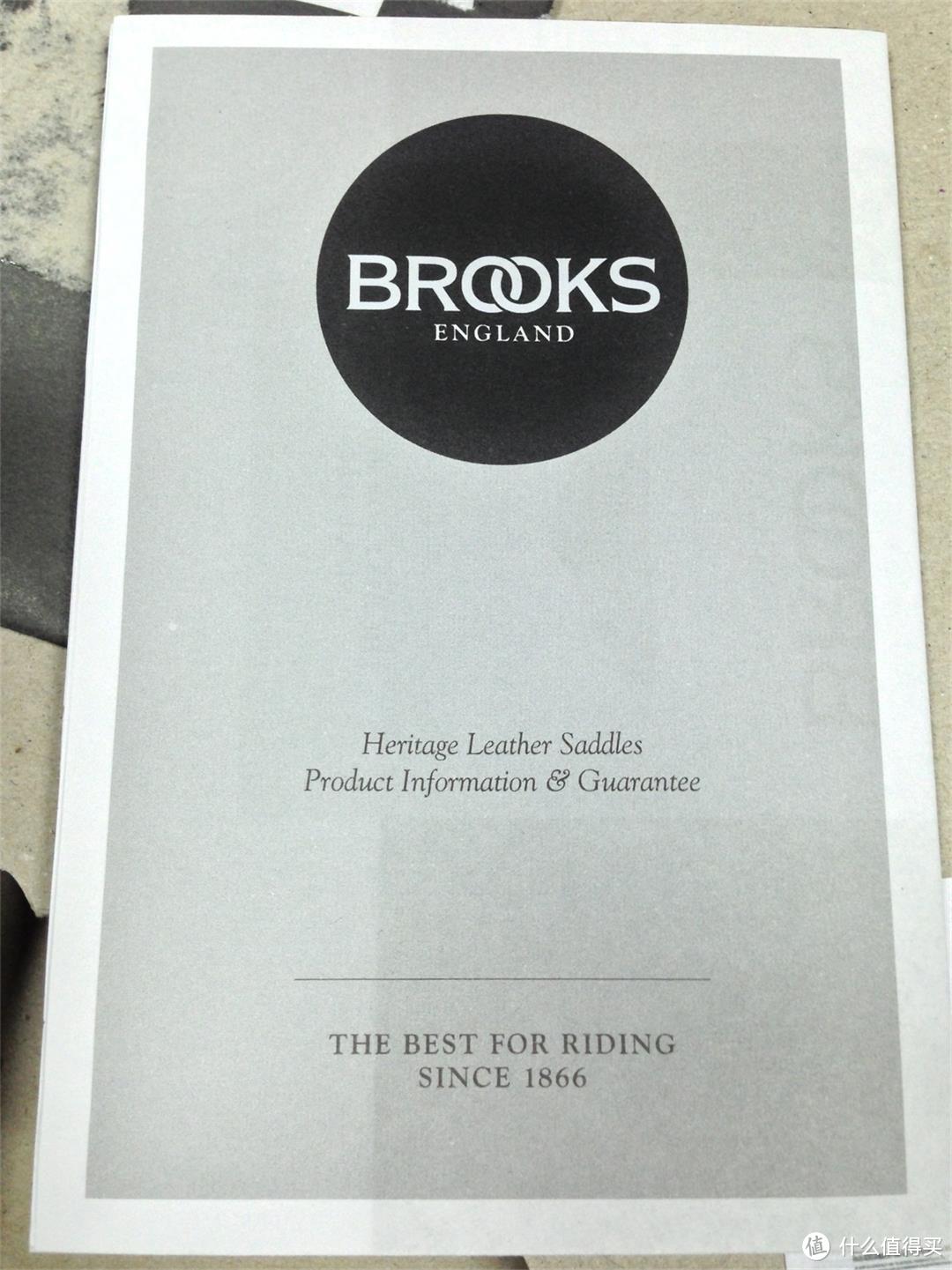 The Best for Riding——Brooks B17 Standard 自行车牛皮坐垫