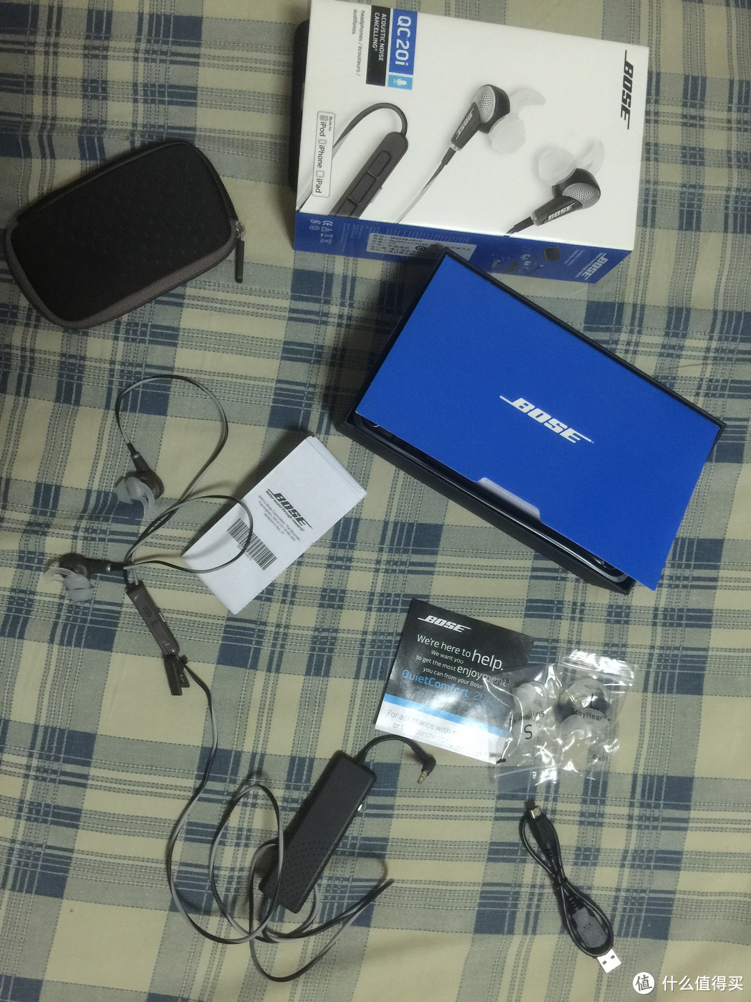 BOSE QC20i for Apple 入耳式主动降噪耳机 入手体验