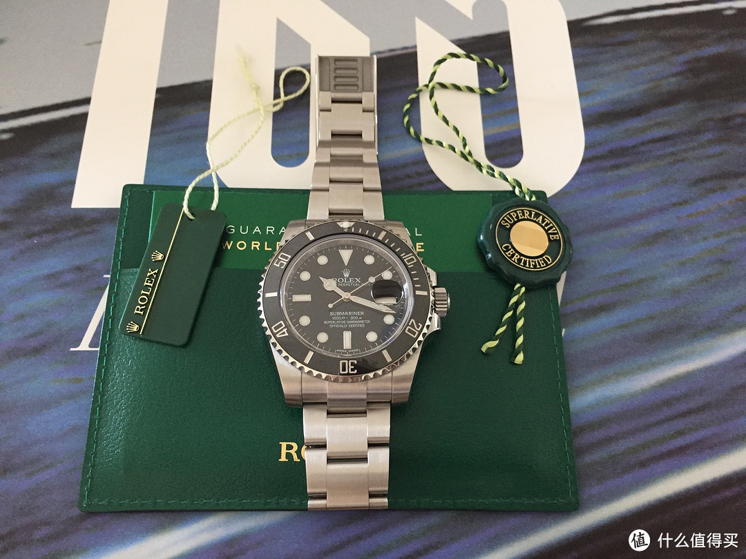 意想不到的礼物：ROLEX 劳力士 潜航者系列机械男表 116610LN