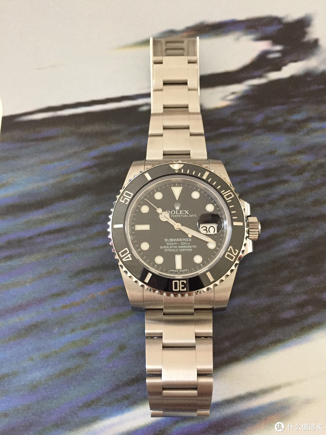 意想不到的礼物:ROLEX 劳力士 潜航者系列机械男表 116610LN