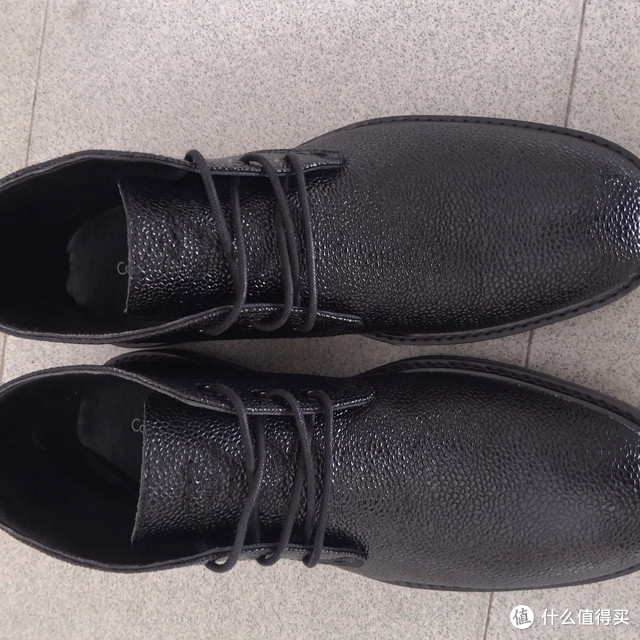 亚马逊海外购 Calvin Klein Jeans Tezer Textured 男士皮鞋 开箱