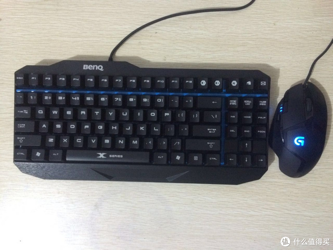 BenQ 明基 KX670 黑轴 & Lenovo 联想 MK100 青轴 机械键盘 入手体会