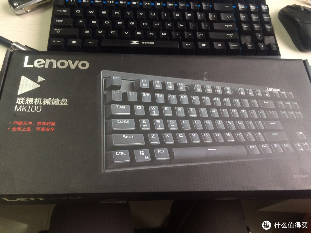 BenQ 明基 KX670 黑轴 & Lenovo 联想 MK100 青轴 机械键盘 入手体会