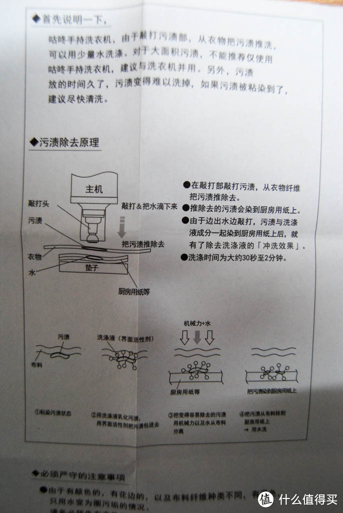 尚待成熟的产品-海尔咕咚手持洗衣机测评