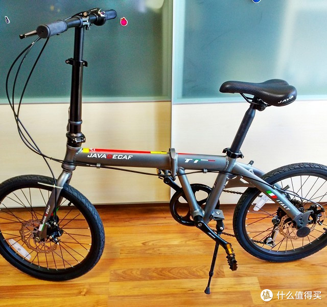 给女儿买的第一辆 JAVA 佳沃 折叠车