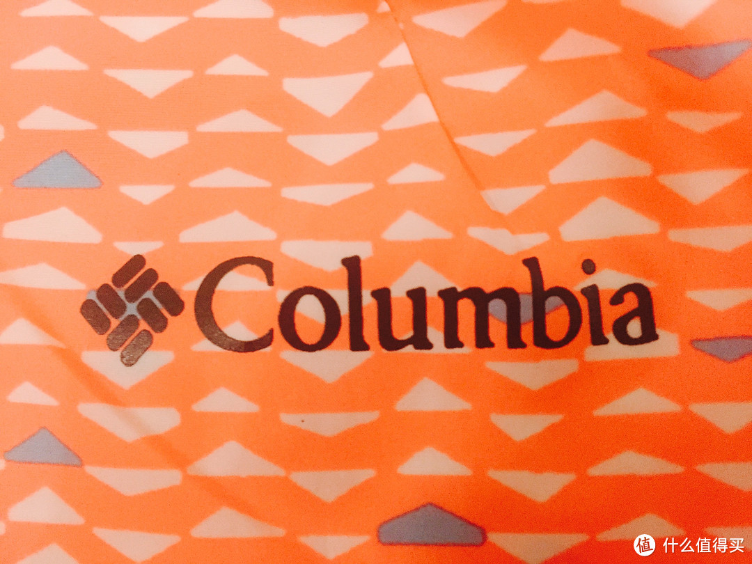 论“骚橙”：Columbia 哥伦比亚 Printed Windbreaker 户外防风衣