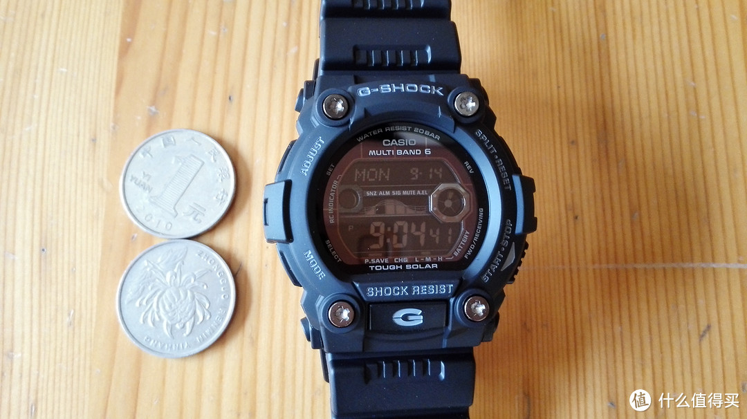 CASIO 卡西欧 G-SHOCK GW7900B-1 男款太阳能电波表 伪开箱