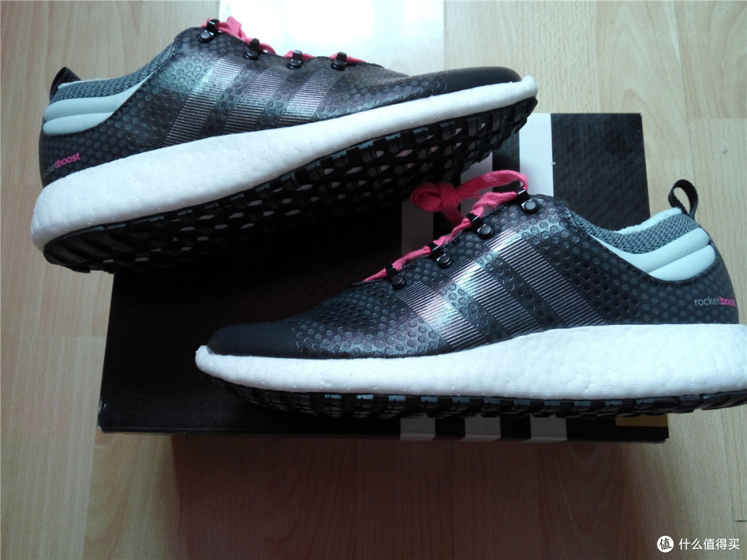 399的 adidas 阿迪达斯 炙风全掌 boost 跑鞋