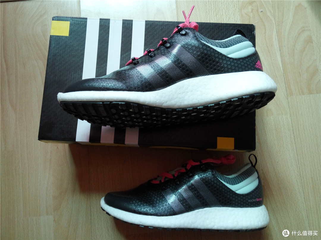 399的 adidas 阿迪达斯 炙风全掌 boost 跑鞋