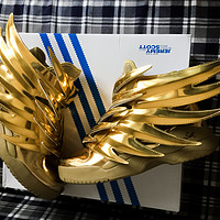 圣斗士の黄金战靴，奢华来袭：Jeremy Scott x adidas Originals Wings 3.0 Gold