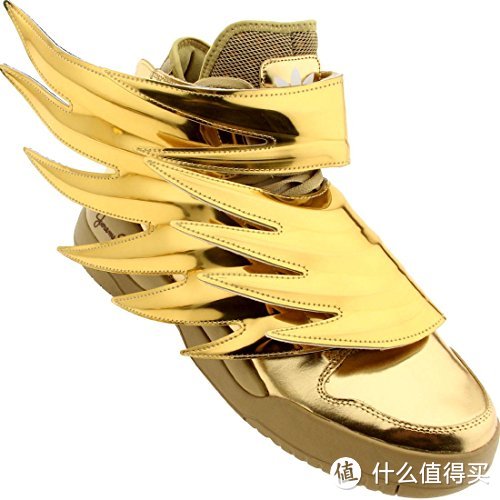 圣斗士の黄金战靴，奢华来袭：Jeremy Scott x adidas Originals Wings 3.0 Gold